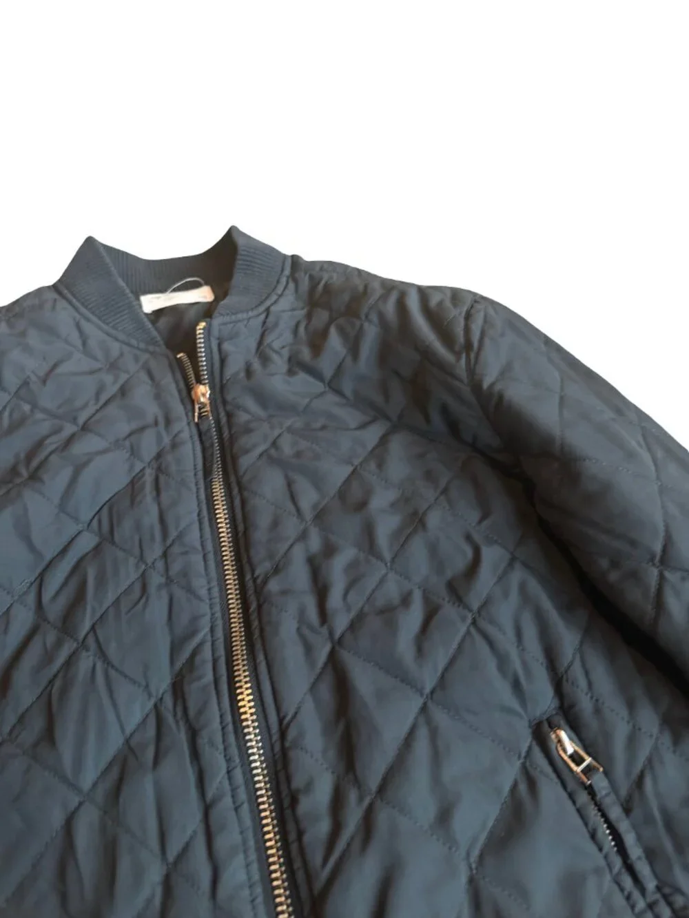 Your Neighbors Black Quilted Zip-Down Jacket Coat Lightweight Size XS Men's